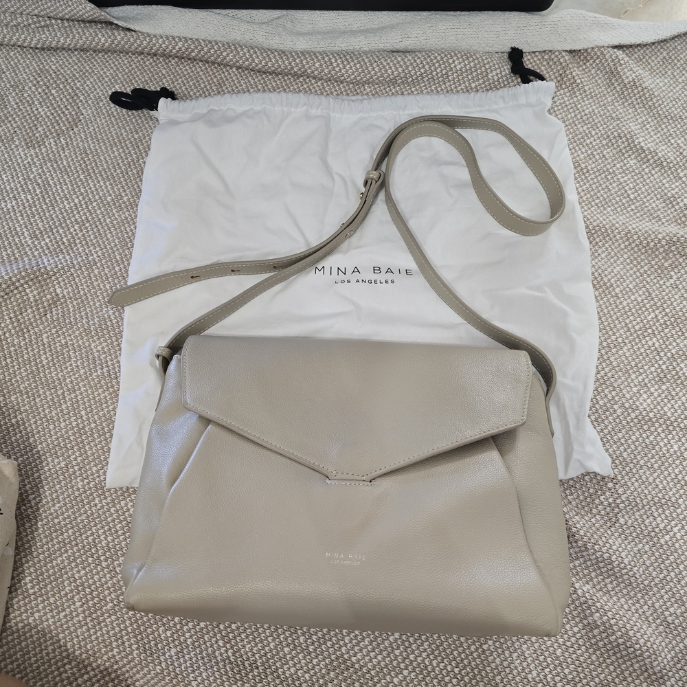 Mina Baie Audrey Crossbody Bag - Leather